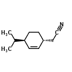 CAS 登录号：153308-27-1， [(1R,4R)-4-异丙基-2-环己烯-1-基]乙腈