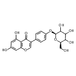 CAS#: 153321-67-6, 4-(5,7-Dihydroxy-4-oxo-4H-chromen-3-yl)phenyl beta-D-glycero-hexopyranoside
