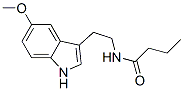 CAS#: 153342-21-3, N-[2-(5-Methoxy-1H-Indol-3-Yl)Ethyl]Butanamide