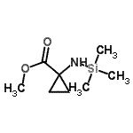 CAS 登录号：153362-12-0， 甲基1-[(三甲基硅烷基)氨基]环丙烷羧酸酯