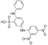 CAS 登录号：15347-52-1， 5-[(2,4-二硝基苯基)氨基]-2-苯胺基苯磺酸