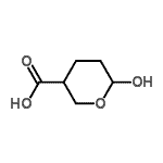 CAS#: 153473-19-9, 6-Hydroxytetrahydro-2H-Pyran-3-Carboxylic Acid