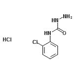 CAS 登录号：153513-57-6， N-(2-氯苯基)肼甲酰胺盐酸盐(1:1)
