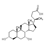 CAS#: 15357-34-3, (3alpha,5alpha,7alpha)-3,7-Dihydroxycholan-24-Oic Acid