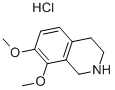 CAS#: 15365-56-7, 1,2,3,4-Tetrahydro-7,8-Dimethoxy-Isoquinoline Hydrochloride (1:1)