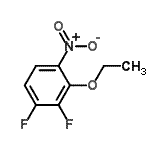 CAS#: 153653-26-0, 2-Ethoxy-3,4-Difluoro-1-Nitrobenzene