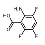CAS 登录号：153704-09-7， 2-氨基-3,5,6-三氟苯甲酸
