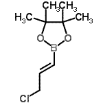CAS 登录号：153724-93-7， 2-[(1E)-3-氯-1-丙烯-1-基]-4,4,5,5-四甲基-1,3,2-二氧硼戊环