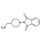 CAS#: 153747-01-4, 2-[4-(Aminomethyl)-1-Piperidinyl]-1H-Isoindole-1,3(2H)-Dione