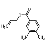 CAS 登录号：153775-17-8， 烯丙基3-氨基-4-甲基苯甲酸酯