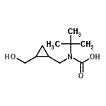 CAS#: 153861-59-7, {[2-(Hydroxymethyl)Cyclopropyl]Methyl}(2-Methyl-2-Propanyl)Carbamic Acid