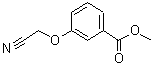 CAS 登录号：153938-40-0， 3-(氰基甲氧基)苯甲酸甲酯