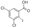 CAS 登录号：15396-37-9， 3,5-二氯-2-碘-苯甲酸
