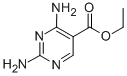 CAS 登录号：15400-54-1， 2,4-二氨基-5-嘧啶羧酸乙酯