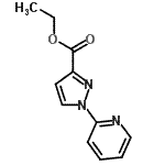 CAS#: 154012-24-5, Ethyl 1-(2-Pyridinyl)-1H-Pyrazole-3-Carboxylate