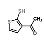 CAS 登录号：154127-48-7， 1-(2-硫基-3-噻吩基)乙酮