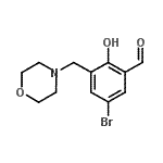 CAS#: 154198-11-5, 5-Bromo-2-Hydroxy-3-(4-Morpholinylmethyl)Benzaldehyde