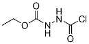 CAS 登录号：15429-42-2， 3-(氯甲酰基)肼基甲酸乙酯