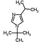 CAS 登录号：154385-49-6， 4-异丙基-1-(2-甲基-2-丙基)-1H-咪唑