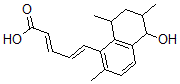 CAS#: 154445-08-6, (2E,4E)-5-(5-Hydroxy-2,6,8-Trimethyl-5,6,7,8-Tetrahydronaphthalen-1-Yl)Penta-2,4-Dienoic Acid