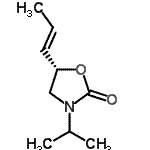 CAS#: 154475-75-9, (5S)-3-Isopropyl-5-[(1E)-1-Propen-1-Yl]-1,3-Oxazolidin-2-One