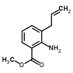 CAS 登录号：154490-96-7， 甲基3-烯丙基-2-氨基苯甲酸酯