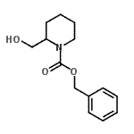 CAS 登录号：154499-13-5， 苄基2-(羟基甲基)-1-哌啶羧酸酯