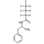 CAS 登录号：1545-26-2， 2,2,3,3,4,4,4-七氟-N-(1-苯基-2-丙基)丁酰胺