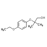 CAS 登录号：154548-90-0， 2-(4-乙氧基苯氧基)-2-甲基-1-丙醇