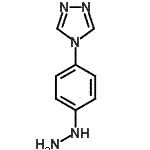 CAS 登录号：154594-16-8， 4-(4-肼基苯基)-4H-1,2,4-三唑