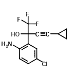 CAS 登录号：154598-58-0， 2-(2-氨基-5-氯苯基)-4-环丙基-1,1,1-三氟-3-丁炔-2-醇