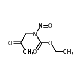 CAS 登录号：154710-43-7， 乙基亚硝基(2-氧代丙基)氨基甲酸酯