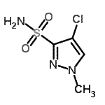 CAS#: 154787-25-4, 4-Chloro-1-Methyl-1H-Pyrazole-3-Sulfonamide