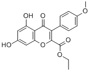 CAS#: 15485-76-4, 2-Carbethoxy-5,7-Dihydroxy-4'-Methoxyisoflavone
