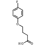 CAS 登录号：1549-77-5， 4-(4-氟苯氧基)丁酸