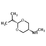 CAS 登录号：154917-40-5， 顺式-2-异丙基-N-甲基-1,3-二恶烷-5-胺