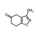 CAS 登录号：154928-96-8， 3-甲基-6,7-二氢-1,2-苯并恶唑-5(4H)-酮