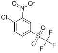 CAS 登录号：1550-27-2， 1-氯-2-硝基-4-(三氟甲基磺酰基)苯
