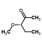 CAS 登录号：155028-63-0， (3S)-3-甲氧基-2-戊酮