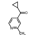 CAS#: 155047-87-3, Cyclopropyl(2-Methyl-4-Pyridinyl)Methanone