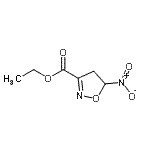 CAS#: 155088-39-4, Ethyl 5-Nitro-4,5-Dihydro-1,2-Oxazole-3-Carboxylate