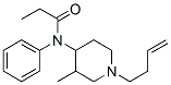 CAS 登录号:155125-61-4, N-(1-丁-3-烯基-3-甲基哌啶-4-基)-N-苯丙酰胺