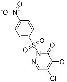 CAS 登录号：155164-61-7， 4,5-二氯-2-(4-硝基苯基)磺酰基哒嗪-3-酮