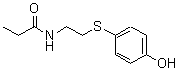 CAS#: 155196-03-5, N-{2-[(4-Hydroxyphenyl)Sulfanyl]Ethyl}Propanamide