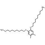 CAS#: 155259-28-2, 1,2-Bis(Decyloxy)-4,5-Diiodobenzene
