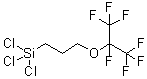 CAS 登录号：15538-93-9， 三氯[3-[1,2,2,2-四氟-1-(三氟甲基)乙氧基]丙基]-硅烷