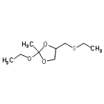 CAS#: 155450-22-9, 2-Ethoxy-4-[(Ethylsulfanyl)Methyl]-2-Methyl-1,3-Dioxolane