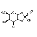 CAS#: 155485-70-4, 1,2-O-[(1S)-1-Cyanoethylidene]-6-Deoxy-alpha-D-Galactopyranose