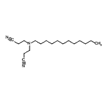 CAS 登录号：1555-62-0， 3,3'-(十二烷基亚胺)二丙腈