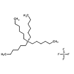 CAS 登录号：15553-50-1， N,N,N-三己基-1-己烷铵四氟硼酸盐